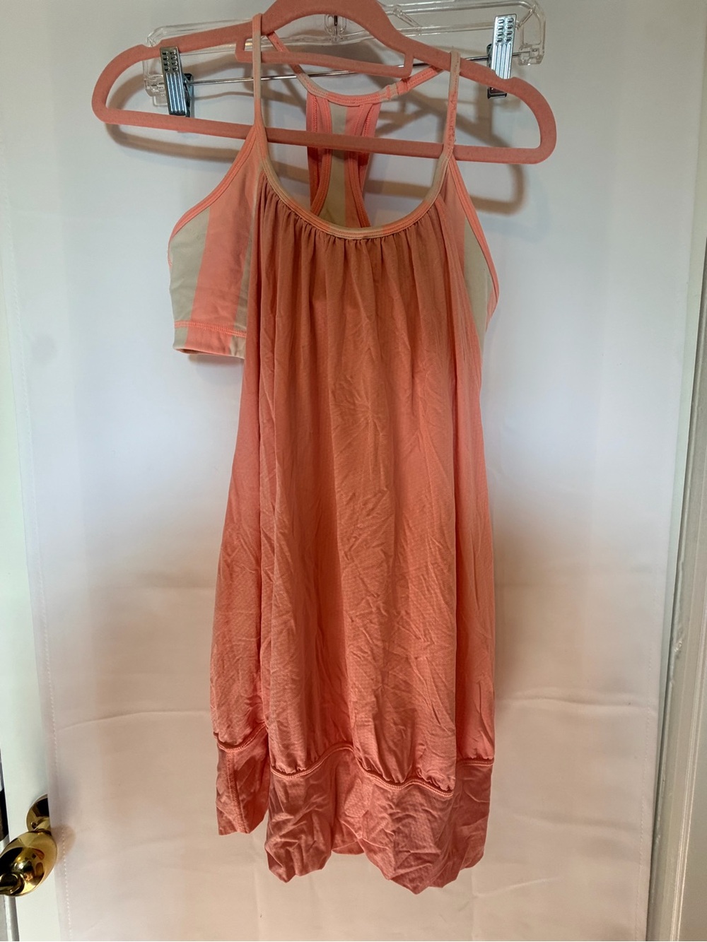 Lululemon Coral Tank Top with Racerback